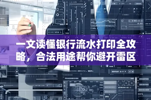 一文读懂银行流水打印全攻略,合法用途帮你避开雷区