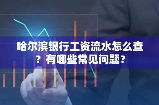 哈尔滨银行工资流水怎么查?有哪些常见问题?