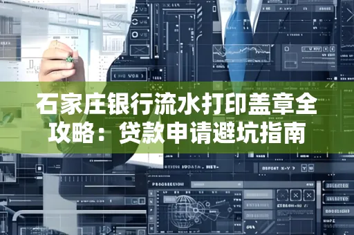 石家庄银行流水打印盖章全攻略：贷款申请避坑指南