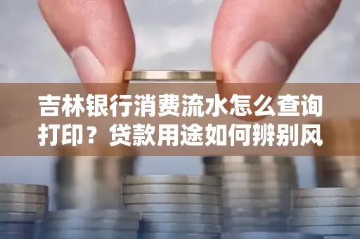 吉林银行消费流水怎么查询打印？贷款用途如何辨别风险？