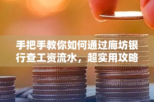 手把手教你如何通过廊坊银行查工资流水，超实用攻略不走弯路