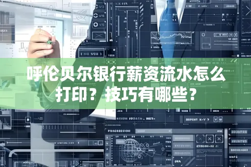 呼伦贝尔银行薪资流水怎么打印?技巧有哪些?