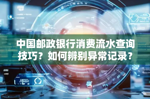 中国邮政银行消费流水查询技巧?如何辨别异常记录?