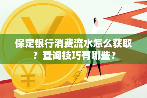 保定银行消费流水怎么获取?查询技巧有哪些?