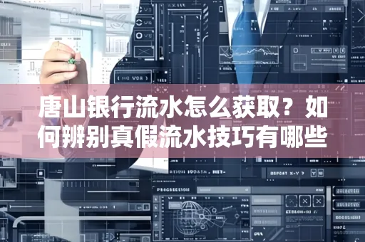 唐山银行流水怎么获取?如何辨别真假流水技巧有哪些?