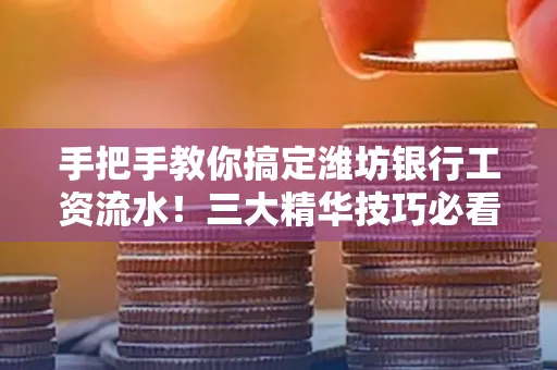 手把手教你搞定潍坊银行工资流水!三大精华技巧必看