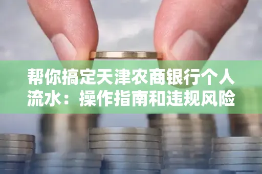 帮你搞定天津农商银行个人流水:操作指南和违规风险避坑攻略