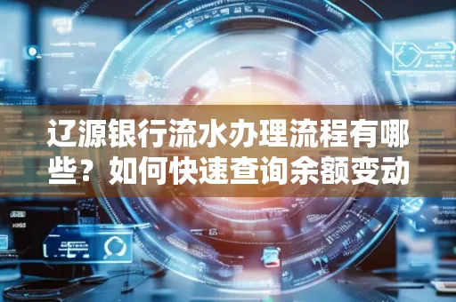 辽源银行流水办理流程有哪些?如何快速查询余额变动?