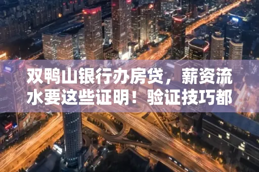 双鸭山银行办房贷,薪资流水要这些证明!验证技巧都在这里!