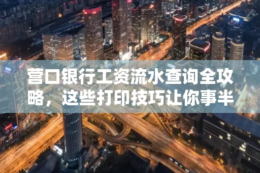 营口银行工资流水查询全攻略,这些打印技巧让你事半功倍
