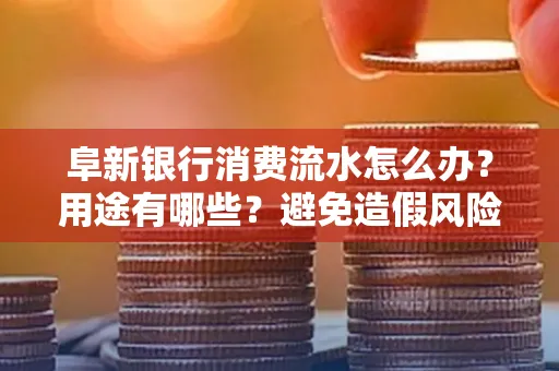 阜新银行消费流水怎么办?用途有哪些?避免造假风险方法