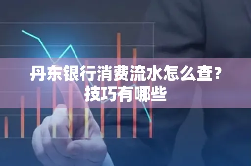 丹东银行消费流水怎么查?技巧有哪些