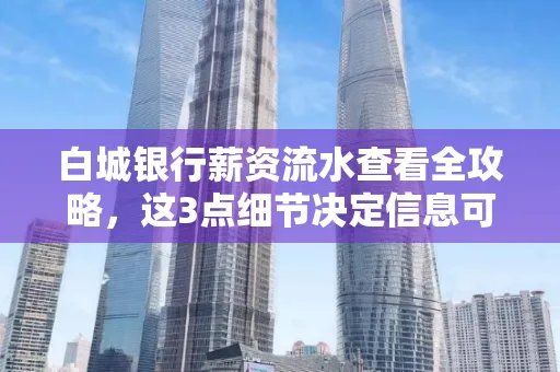 白城银行薪资流水查看全攻略,这3点细节决定信息可靠性