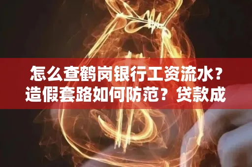 怎么查鹤岗银行工资流水?造假套路如何防范?贷款成功率翻倍攻略