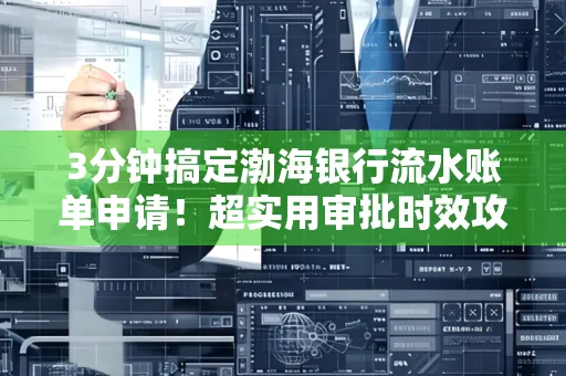 3分钟搞定渤海银行流水账单申请!超实用审批时效攻略