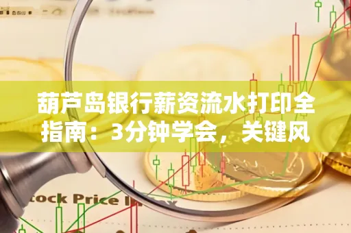 葫芦岛银行薪资流水打印全指南:3分钟学会,关键风险这样避