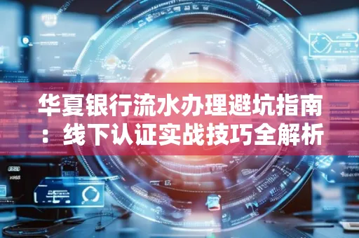 华夏银行流水办理避坑指南:线下认证实战技巧全解析